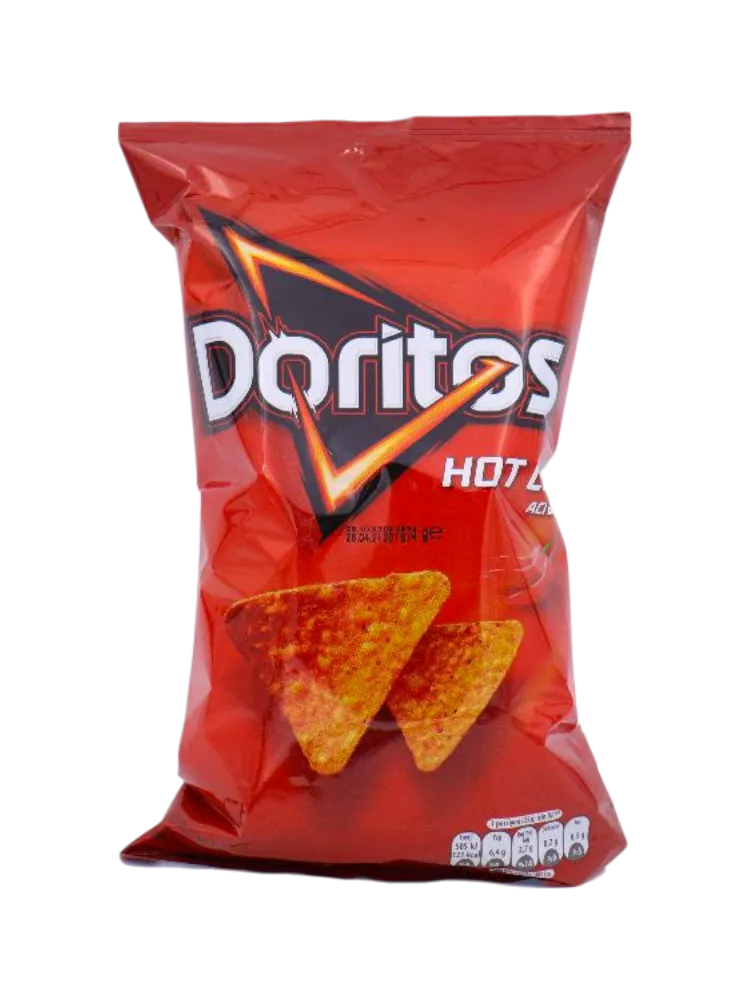 ЧИПСЫ КУКУРУЗНЫЕ DORITOS 74Г ОСТРЫЙ ПЕРЕЦ