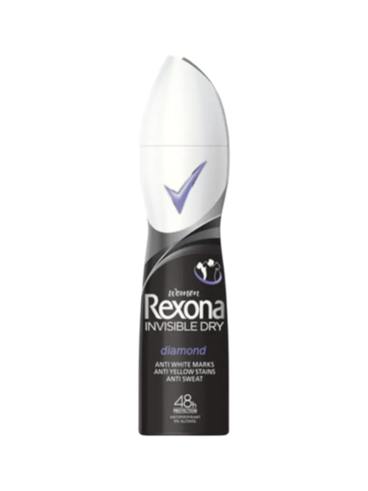 ДЕЗОДОРАНТ REXONA 150МЛ CLEAR DIAMOND СПРЕЙ