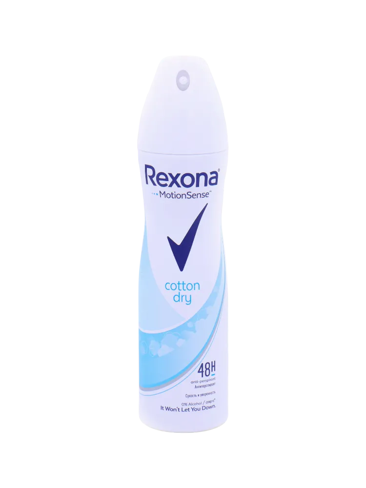 ДЕЗОДОРАНТ REXONA 150МЛ КОТОН СПРЕЙ