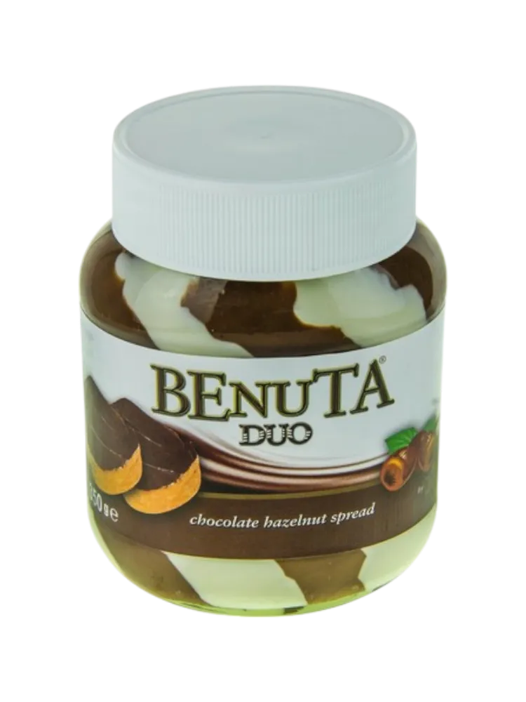 КРЕМ BENUTA DUO 350Г ШОКОЛАД/ОРЕХ 