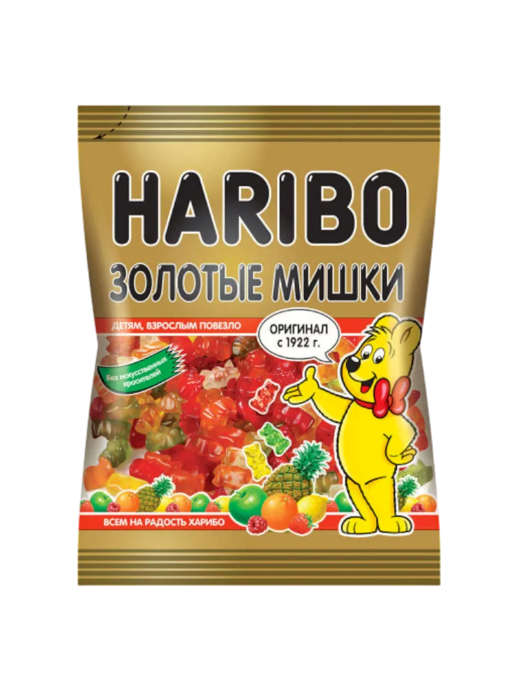 МАРМЕЛАД ЖЕВ GOLDBEARS 80Г ЗОЛОТЫЕ МИШКИ