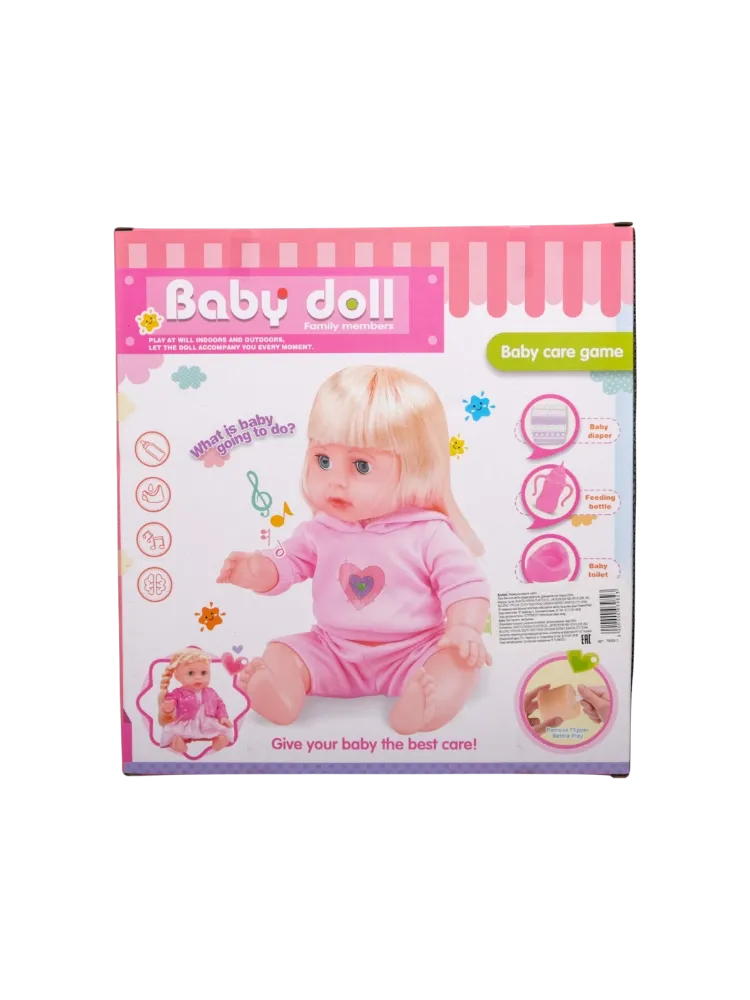 Пупс Shantou Honghu Baby doll 31.5 - фото 2