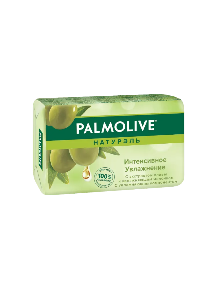МЫЛО PALMOLIVE НАТУРЭЛЬ 90Г МЯГКИЙ УХОД МОЛОКО И ОЛИВА
