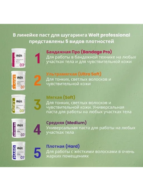 Welt professional Soft 03 паста, мягкая 500 г - фото 2