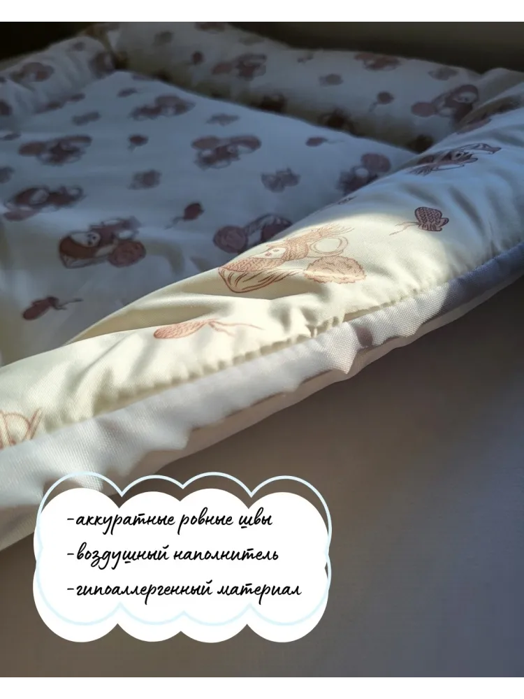 Пеленальный матрас 30087246_331124414, 73x65 см, бежевый - фото 3