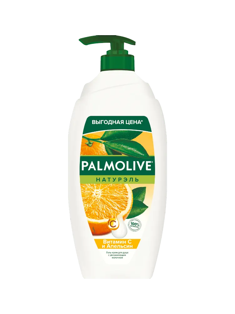 ГЕЛЬ Д/ДУША PALMOLIVE НАТУРЭЛЬ 750МЛ ВИТ С/АПЕЛЬСИН
