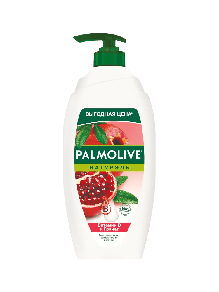 ГЕЛЬ Д/ДУША PALMOLIVE НАТУРЭЛЬ 750МЛ ВИТАМИН В/ГРАНАТ