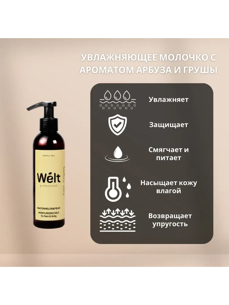 Welt professional Watermelon Pear набор для тела для женщин - фото 4