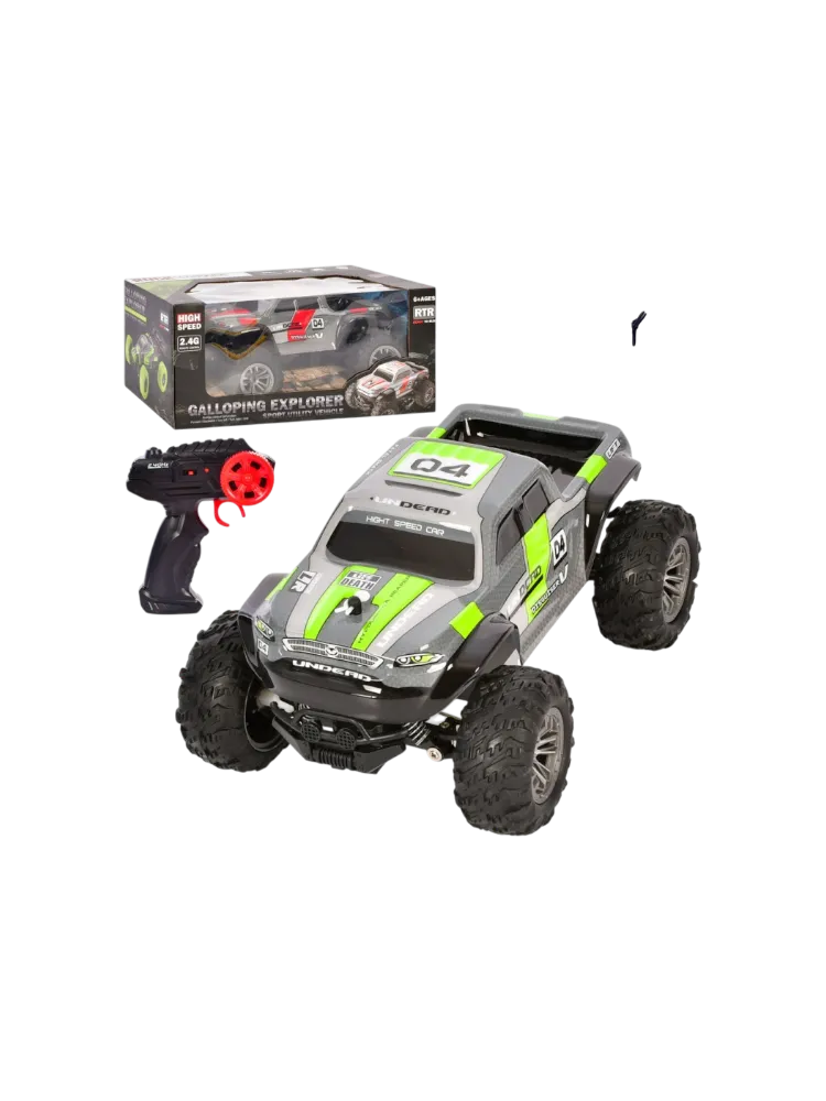 Машинка Galloping explorer Jeep на радиоуправлении Shantou Honghu 9040-6F/зел