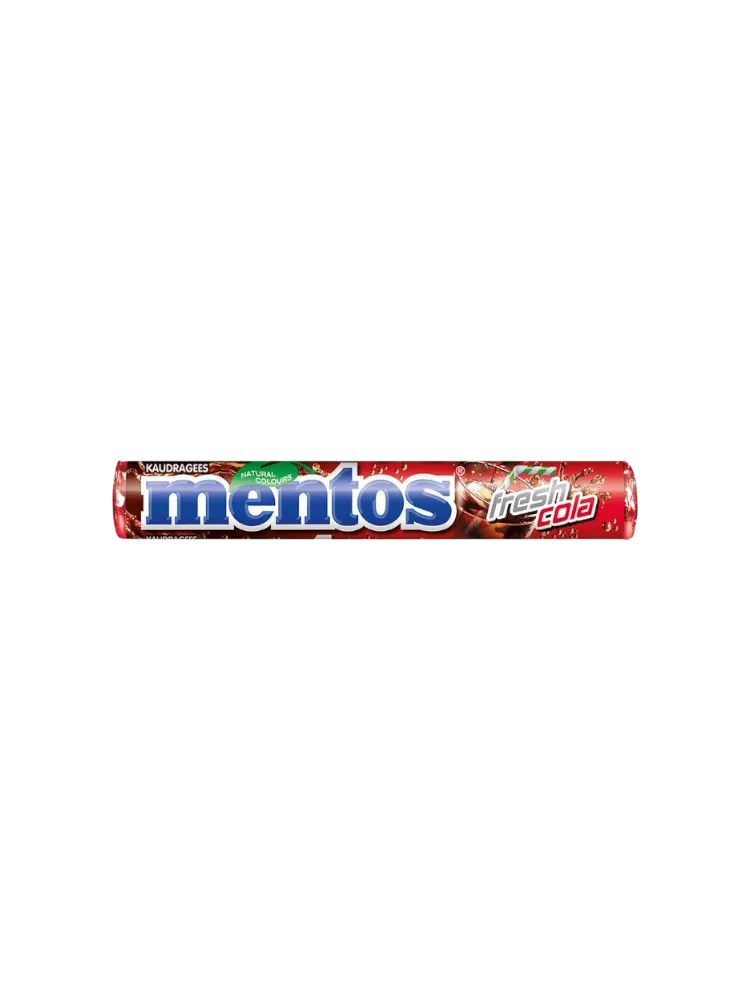 ДРАЖЕ MENTOS 37Г КОЛА 
