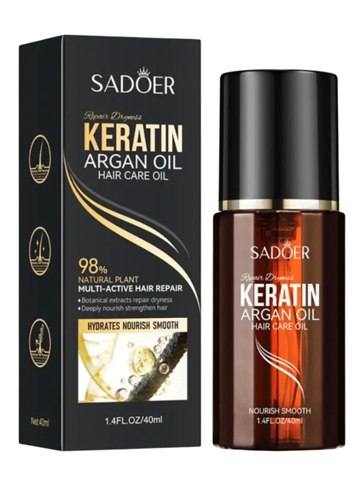 SADOER Keratin Argan Oil масло 40 мл - фото 6
