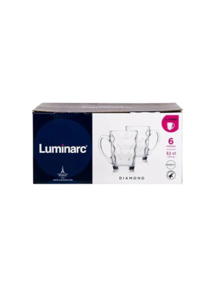NEW MORNING DIAMOND кружка 32cl по 6шт LUMINARC