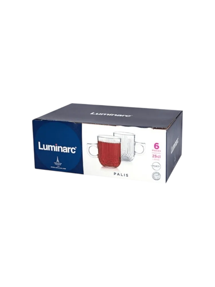 PALIS кружка 25cl по 6 шт LUMINARC