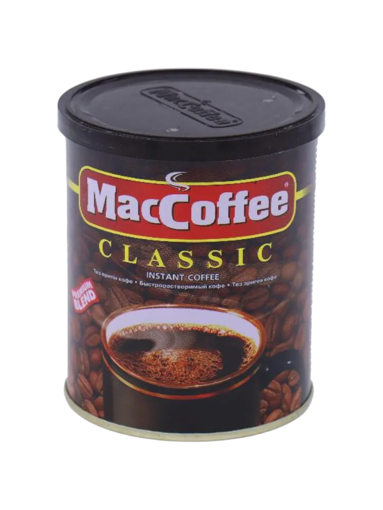 КОФЕ MACCOFFEE 100Г КЛАССИК Ж/Б
