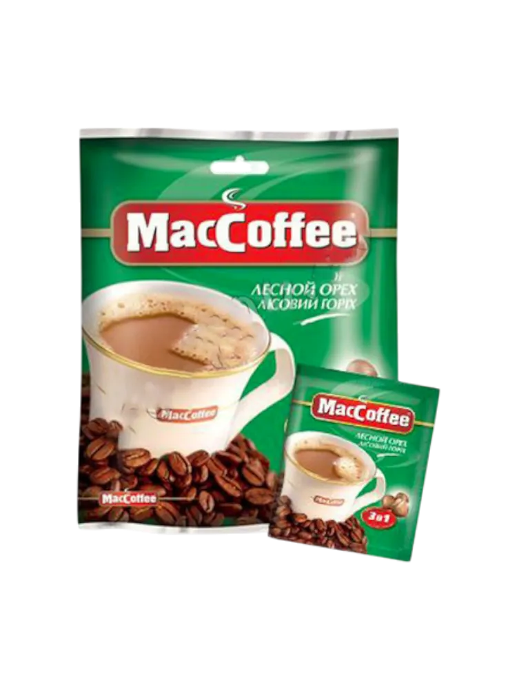 КОФЕ MACCOFFEE ЛЕС ОРЕХ 18Г 