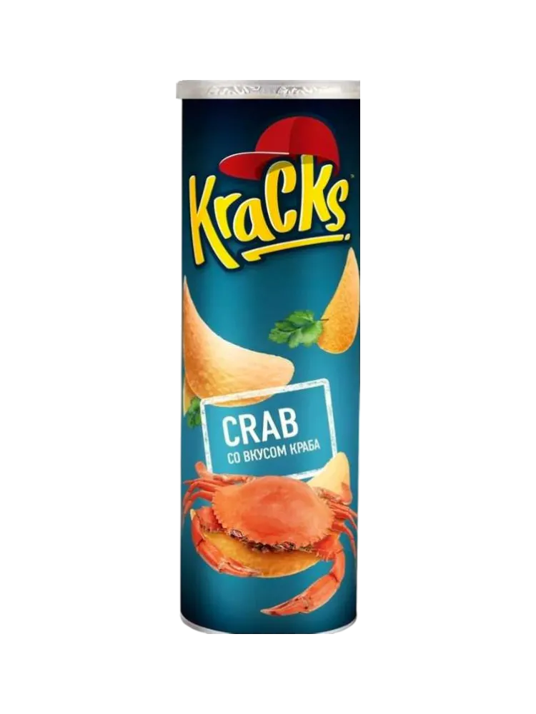 ЧИПСЫ KRACKS CRAB 160ГР 