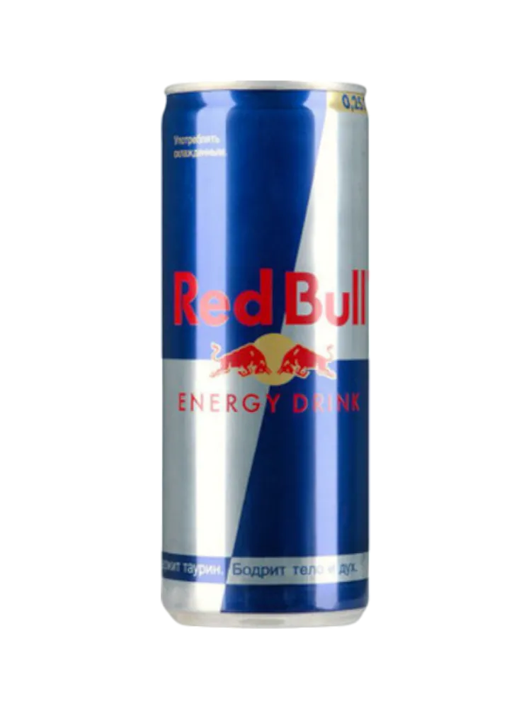 НАПИТОК ЭНЕРГЕТ RED BULL 250МЛ Ж/Б