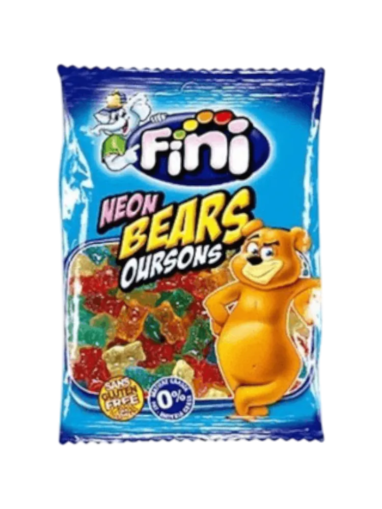 Жевательный мармелад Неоновые медвежата 90 г. Neon Bears FINI 