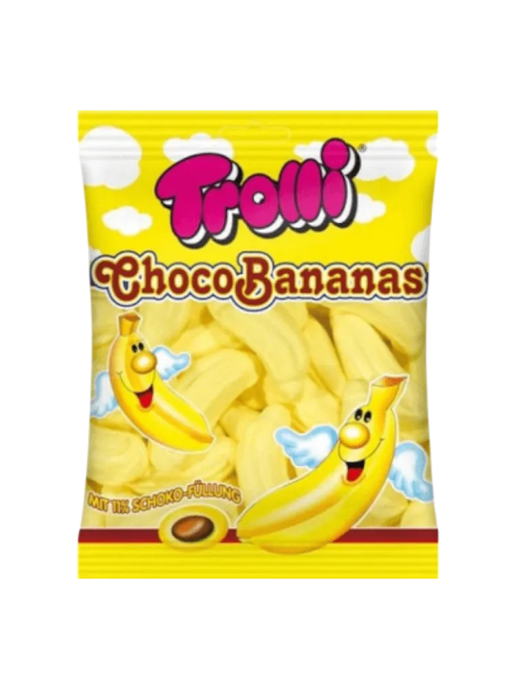 Суфле Trolli Банан c шоколадной начинкой СhocoBananas 150 г. 