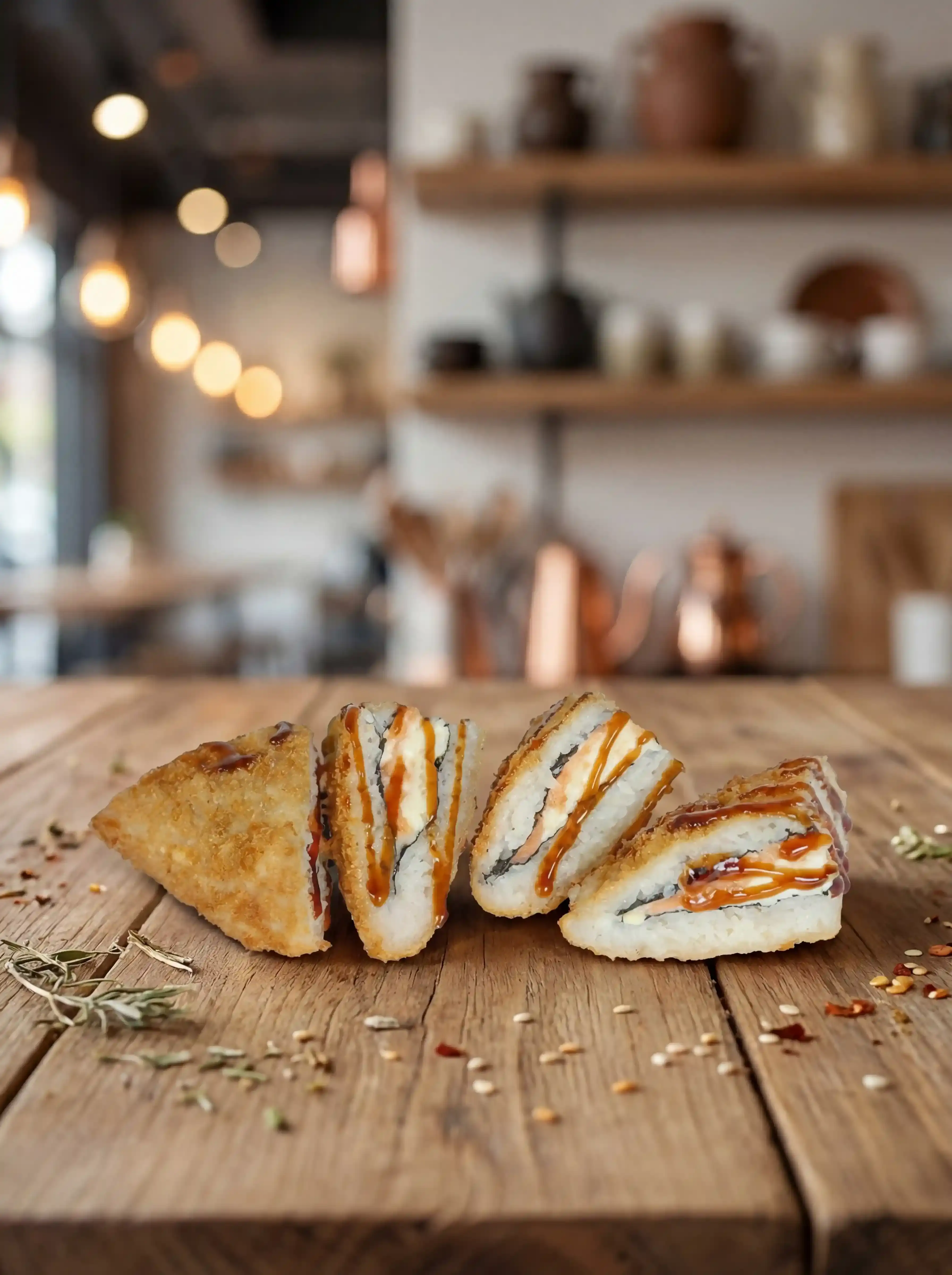 Japan Sandwich с семгой Спайси от Brofood