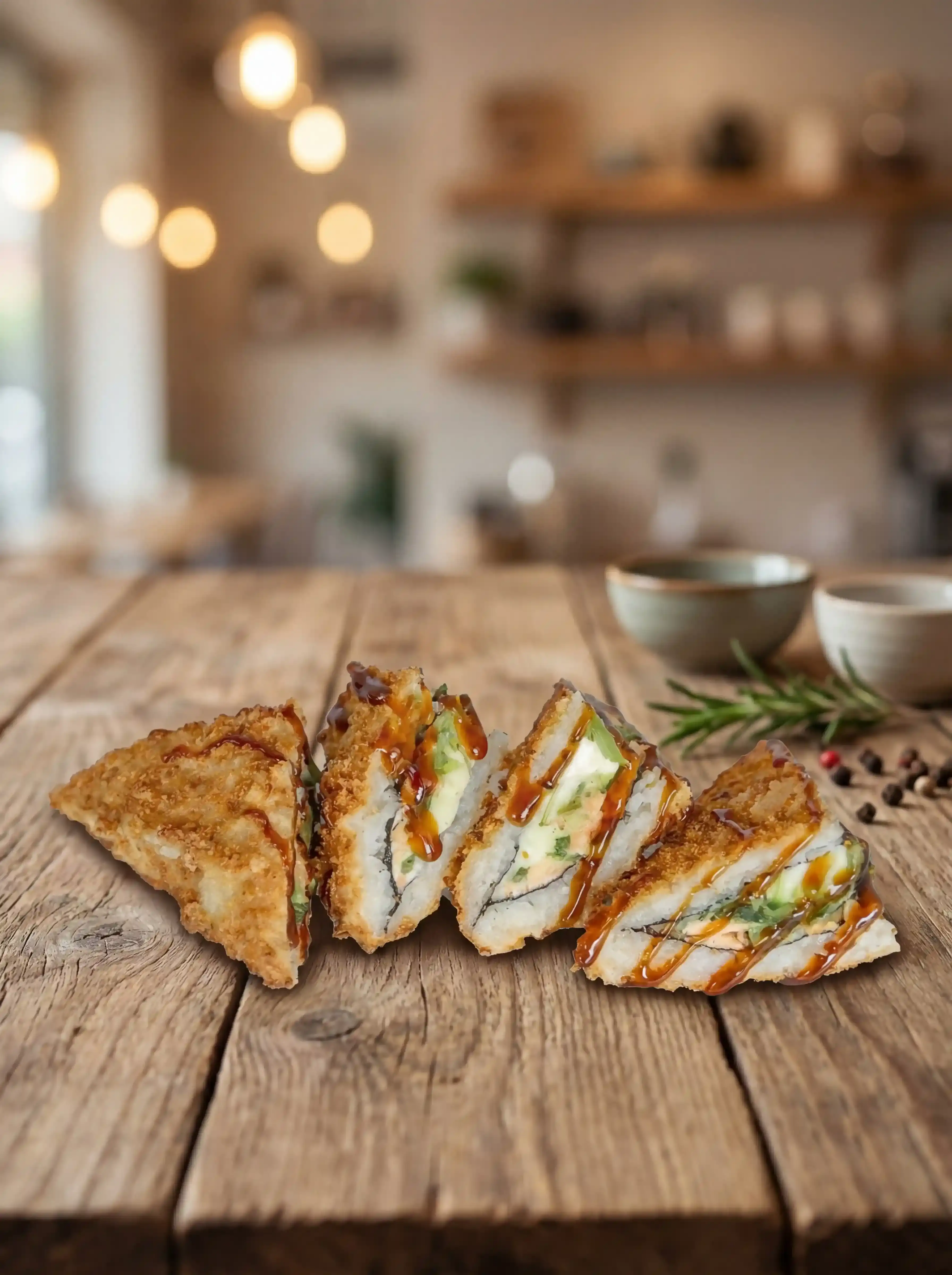 Japan Sandwich с семгой и чуккой от Brofood
