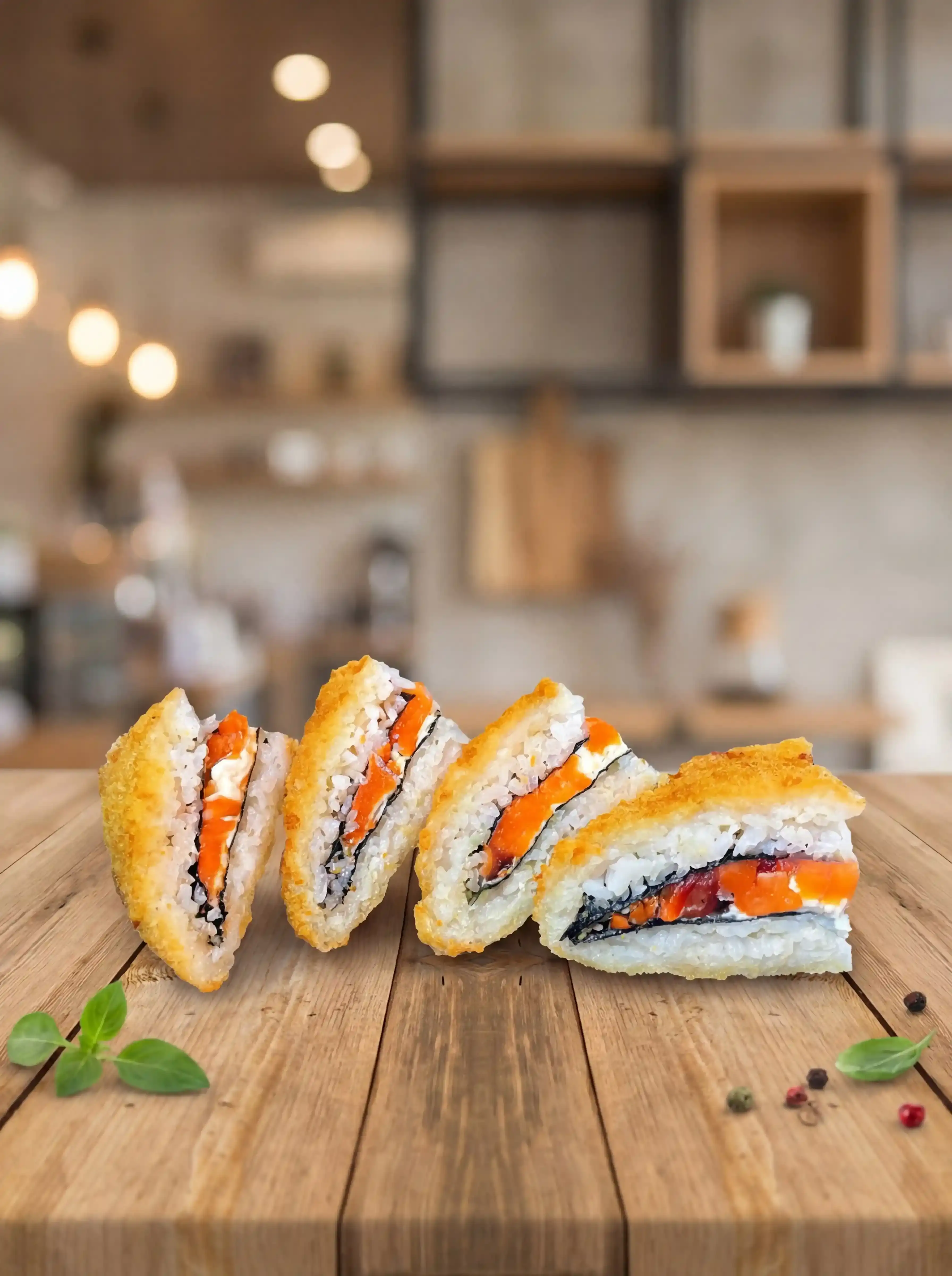Luxe Sandwich с сёмгой от Brofood