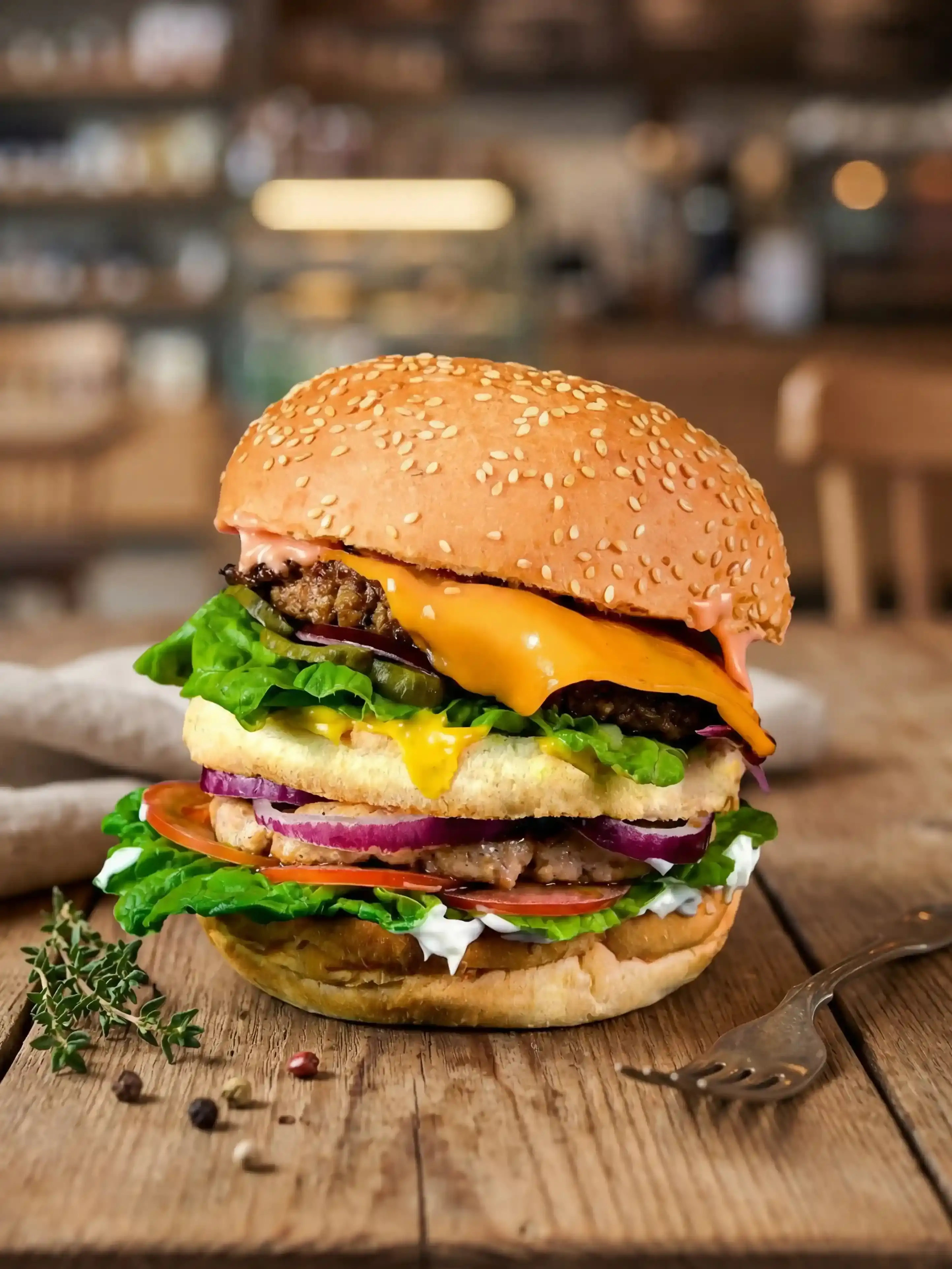 MAX Double Cheese Burger от Brofood