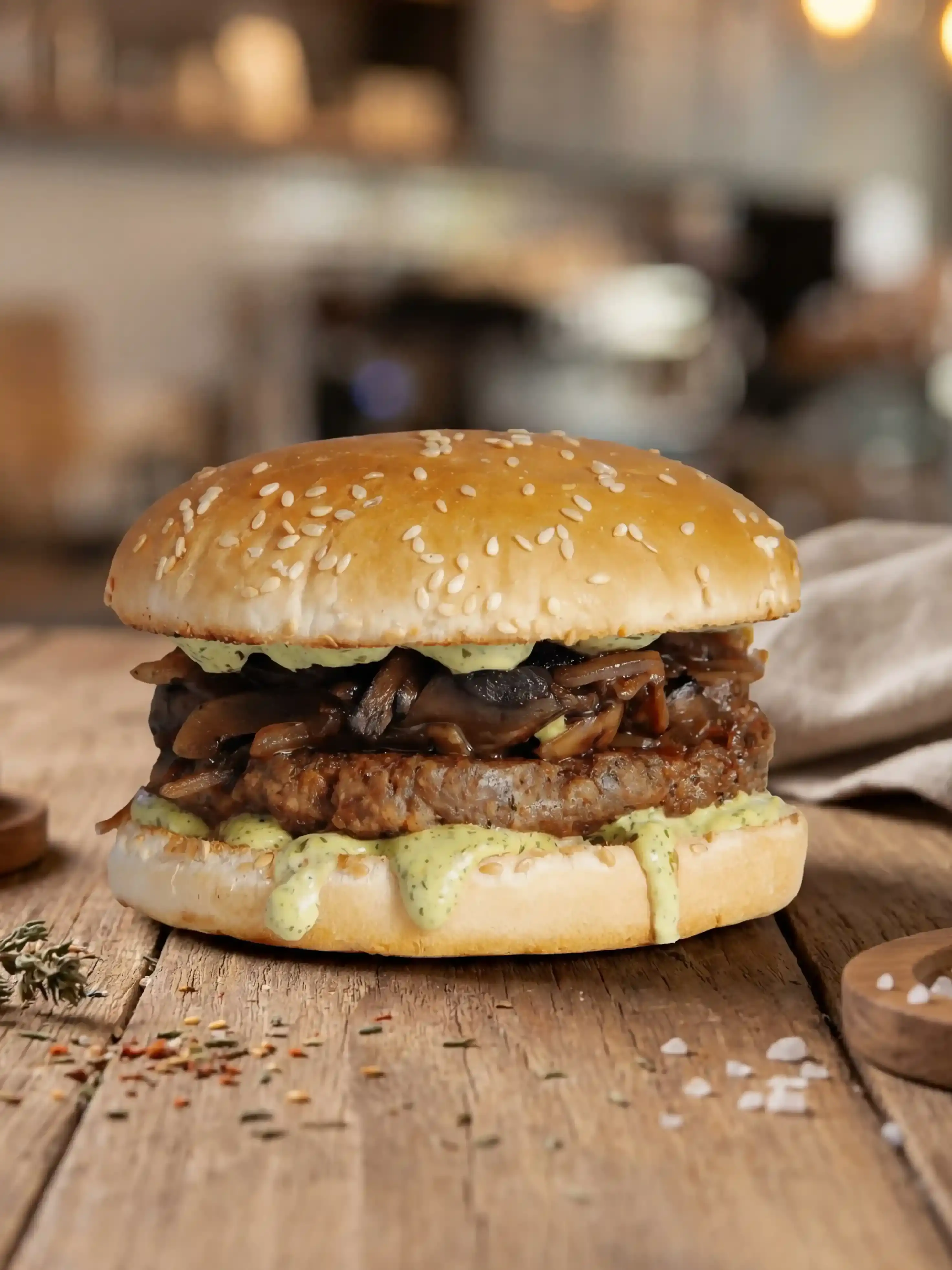 Mushroom Burger от Brofood