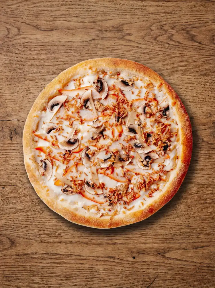 Pizza "Курочка с грибами" 26 см. от Brofood