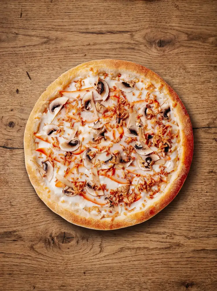 Pizza "Курочка с грибами" 28 см. от Brofood
