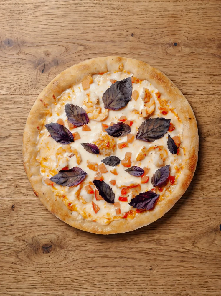 Pizza Шрирача с креветкой 28 см. от Brofood