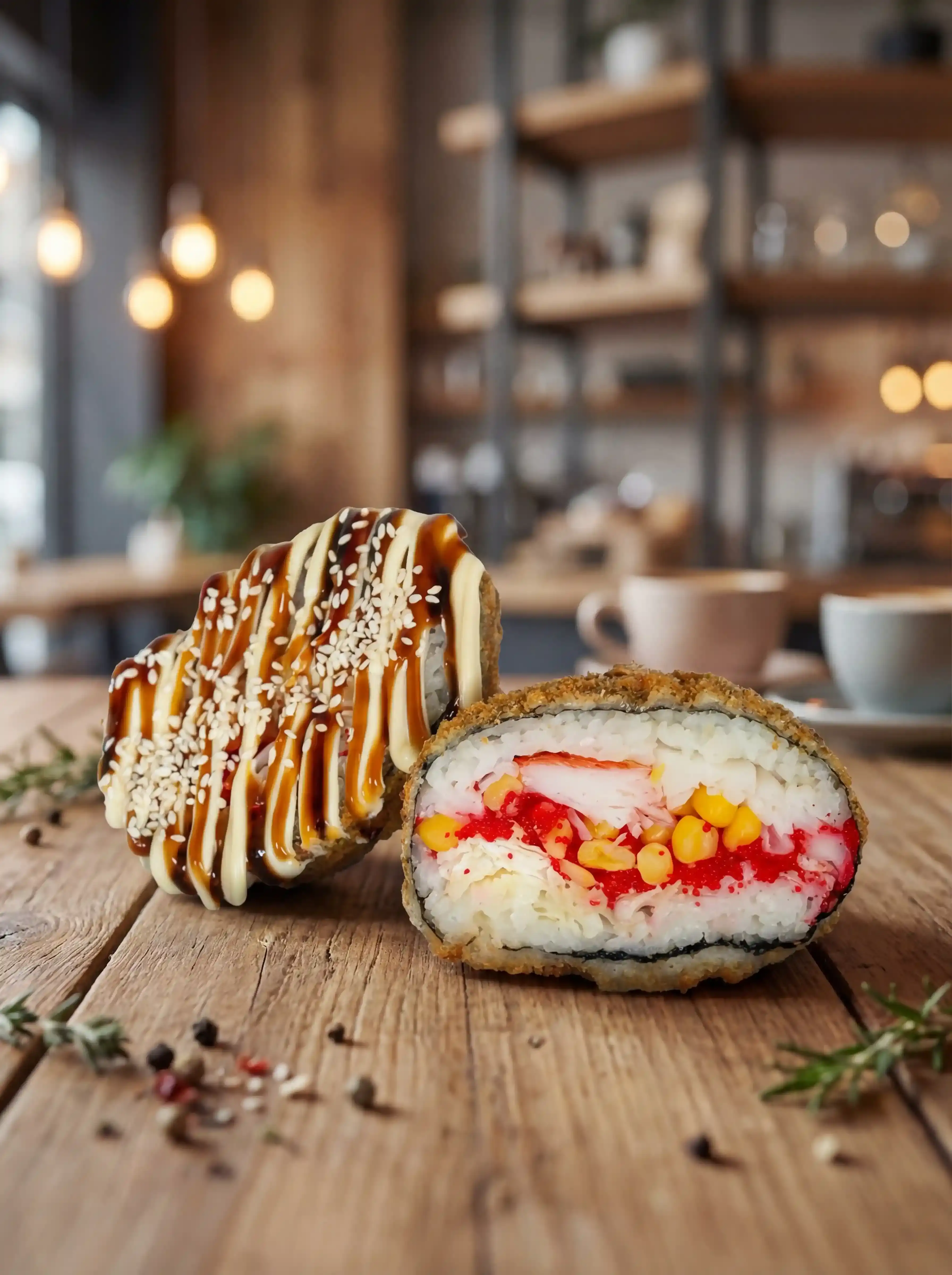 SUSHI Бургер с крабом от Brofood