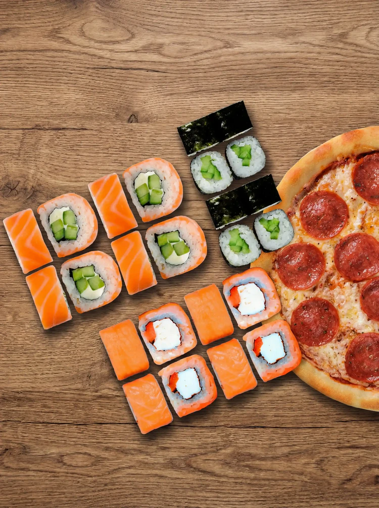 Set Trio с Пиццей от Brofood