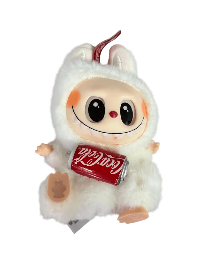 Брелок Labubu Coca-Cola
