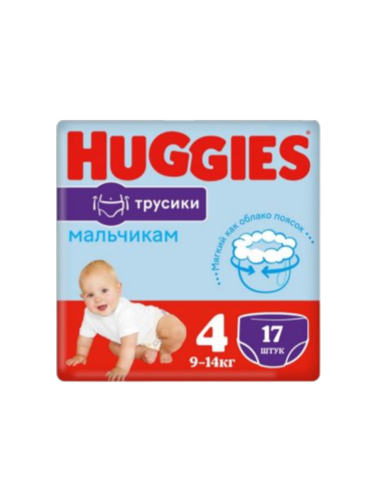 Подгузники-трусики Huggies LW Boy 9-14 кг №17
