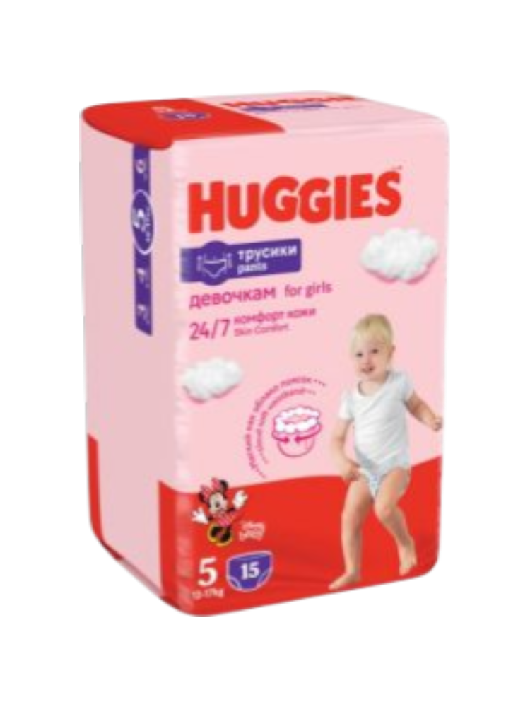 Подгузники-трусики Huggies Elite Soft Conv Girl №19