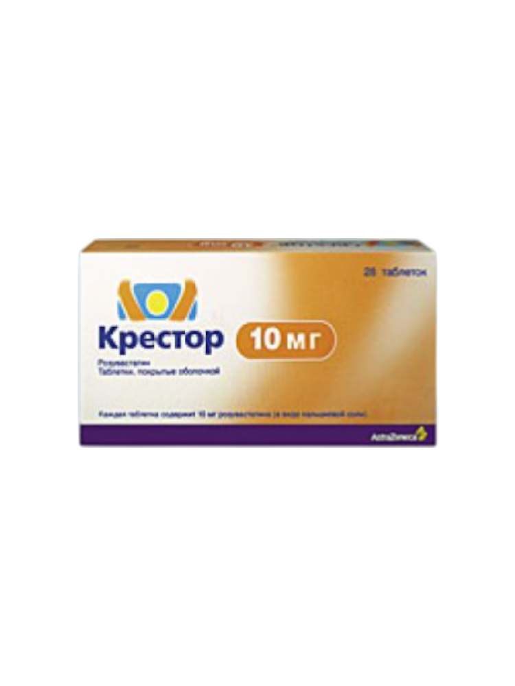 Крестор 10 мг № 28 таб.