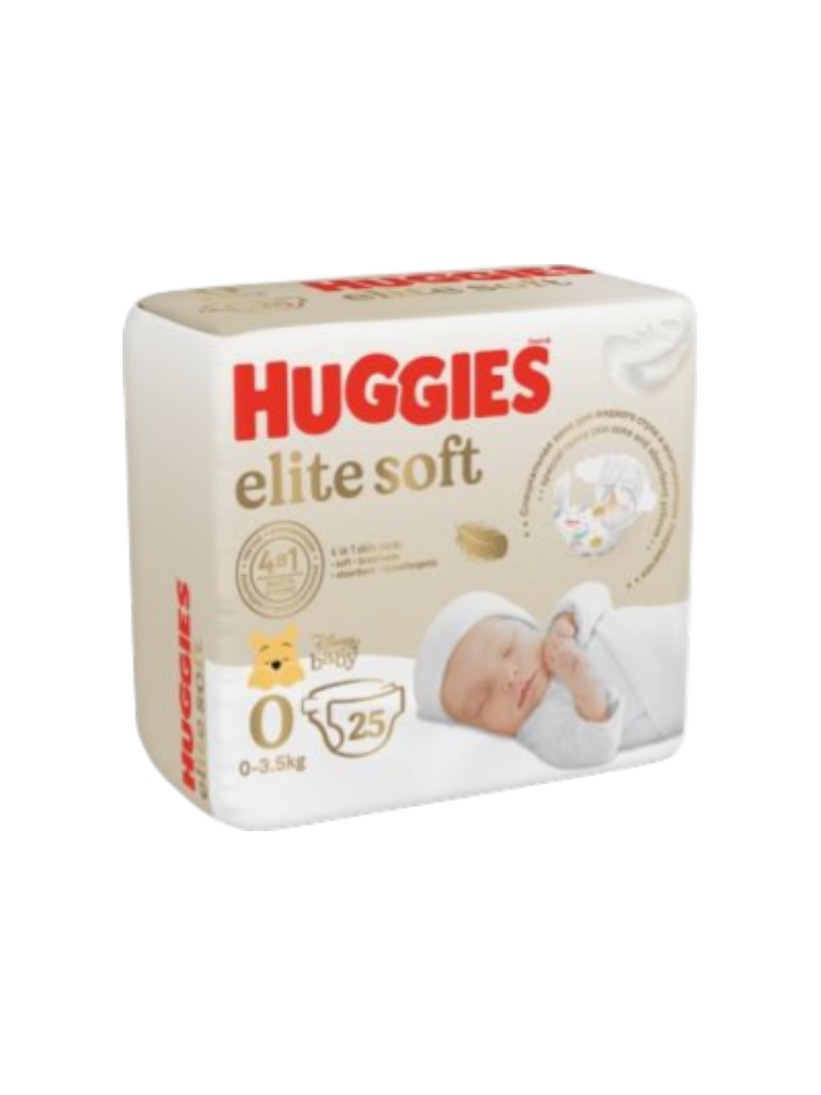 Подгузники Huggies Elite Soft Conv  №25