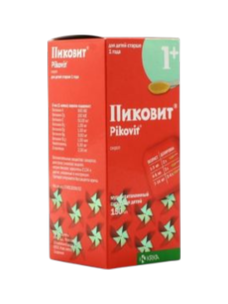 Пиковит сироп 1+ 150мл с НДС