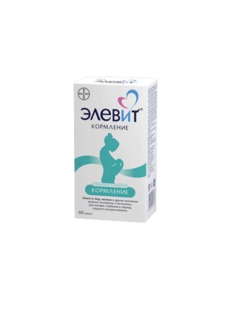 Элевит Кормление  №60 капс.