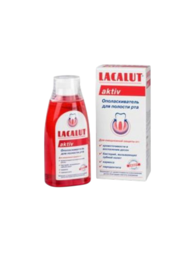 Ополаскиватель д/полости рта LACALUT Activ 300мл