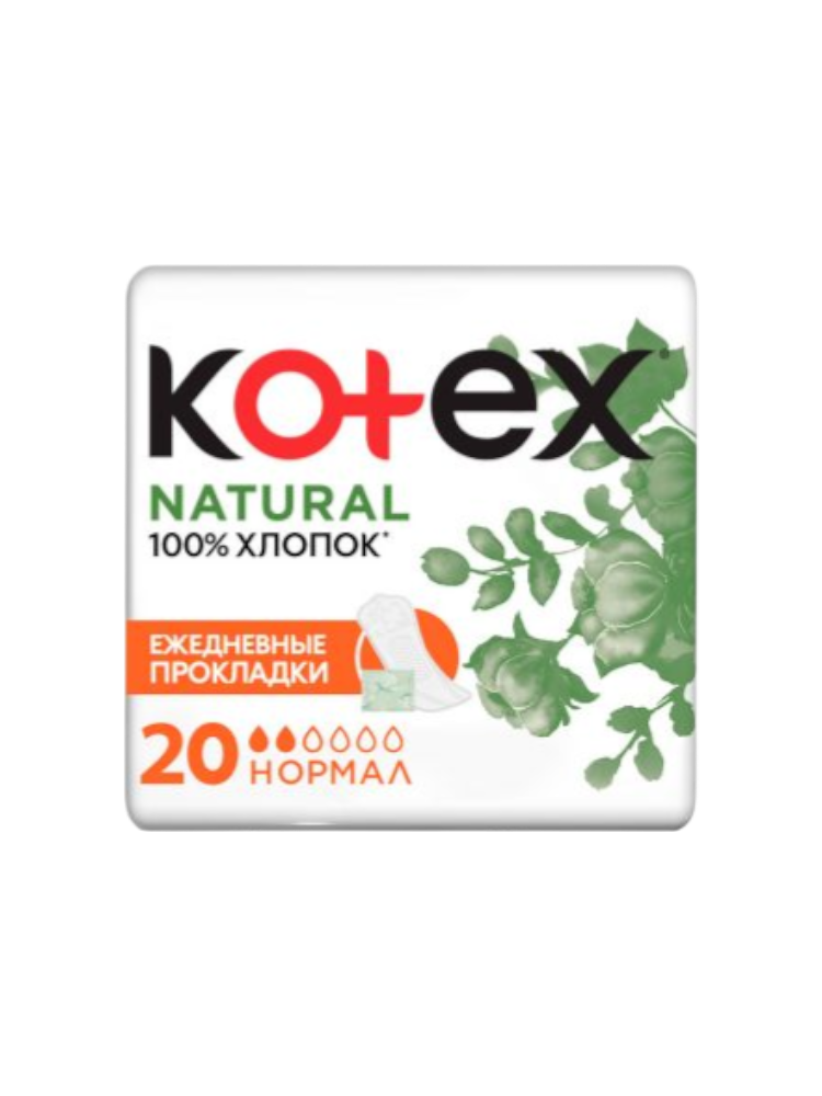 Прокладки Kotex Deo Normal Liners №20 ежедн.
