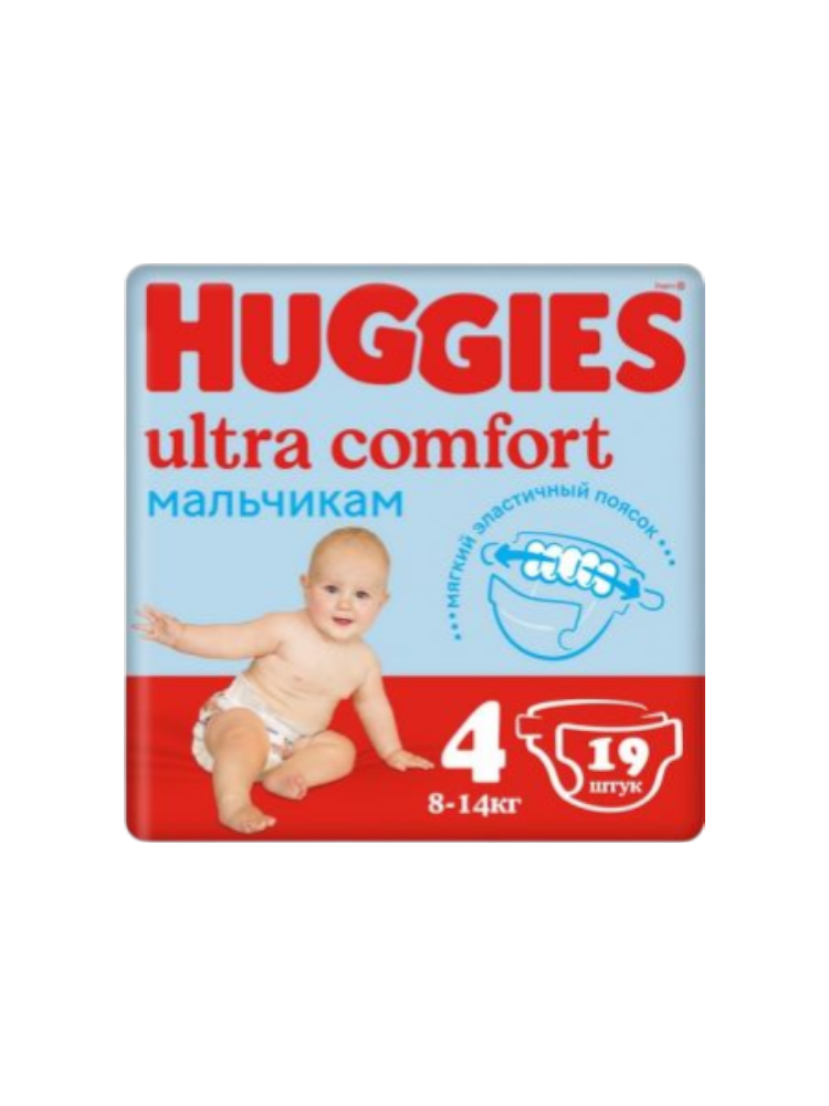 Подгузники Huggies UC Conv Boy 8-14 кг  №19