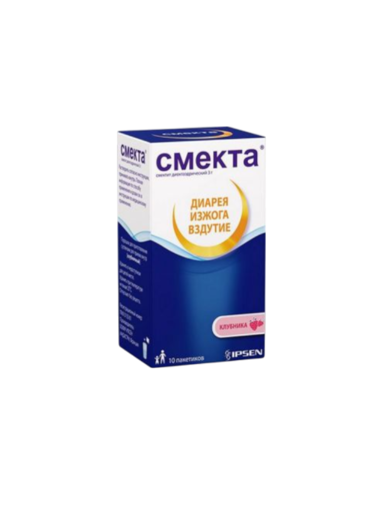 Смекта 3г №10 пор.д/сусп. Клубника