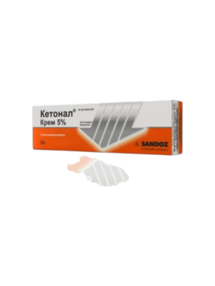 Кетонал крем 5% 30г