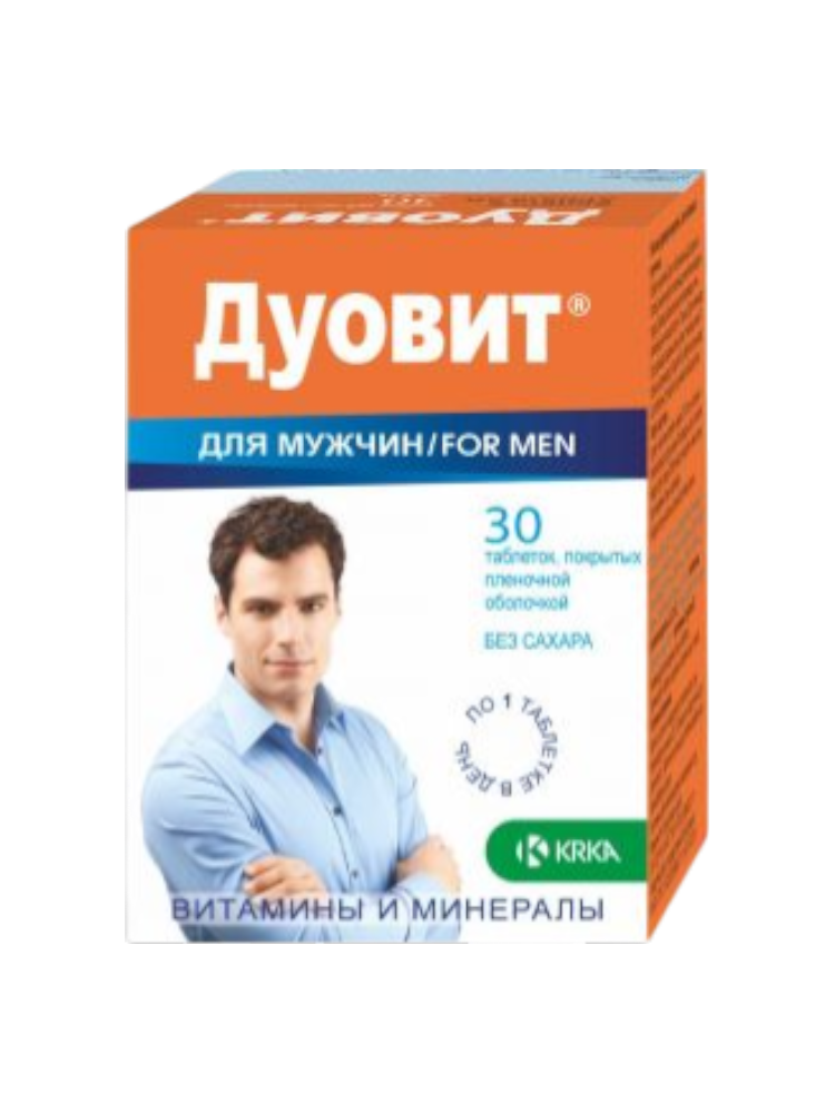 Дуовит д/мужчин таб. №30