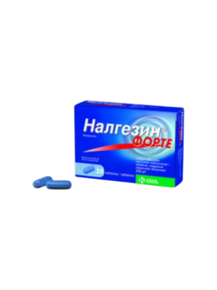 Налгезин®форте таб,пок.пл.об.550мг №10