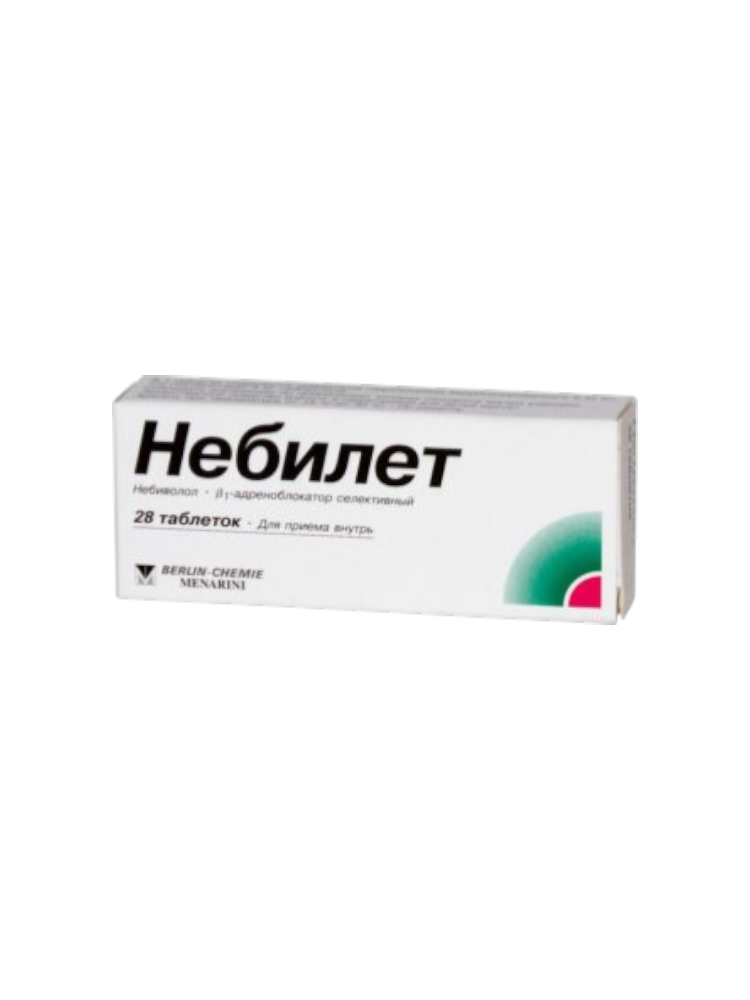 Небилет таб. в к/я уп. 5мг №28