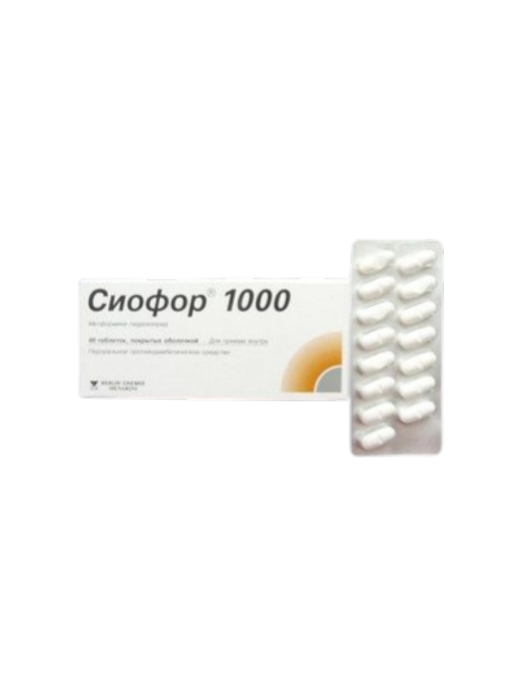 Сиофор 1000 таб. №60