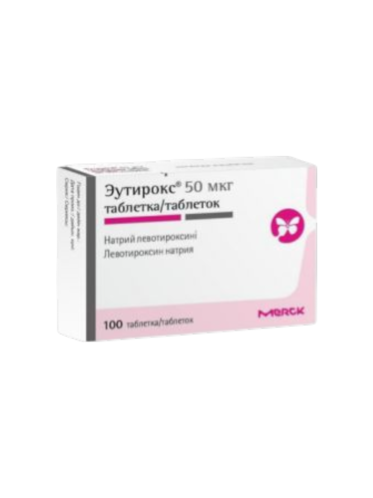 Эутирокс таб. 50мкг №100
